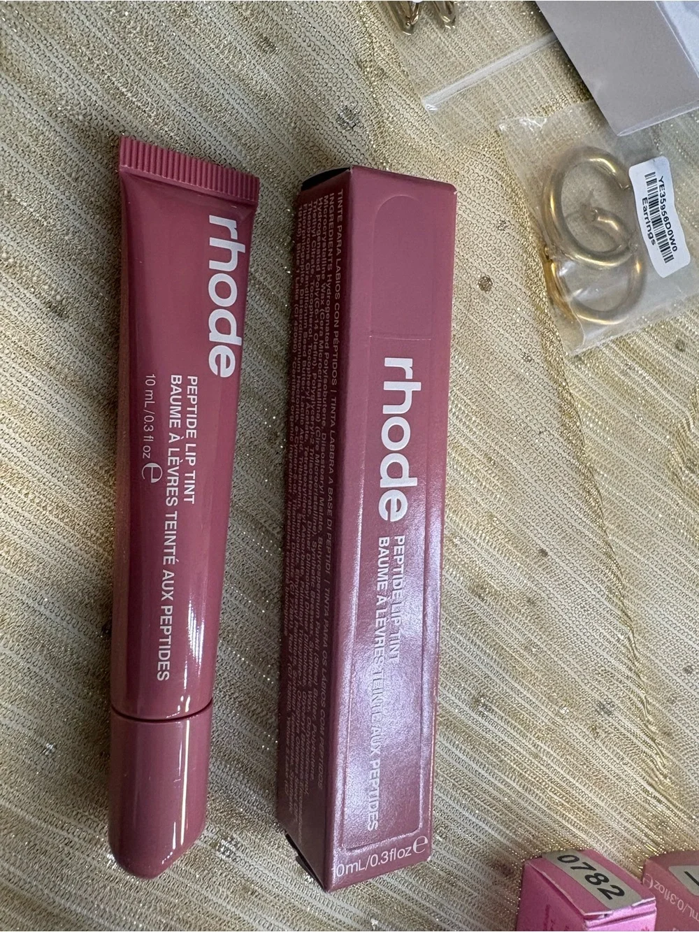 rhode Peptide Lip Tint - salty tan